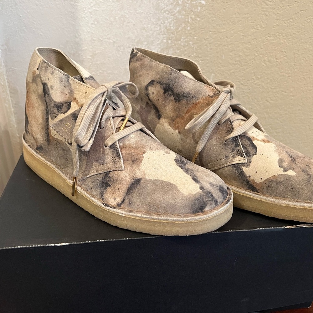 Clarks Tan and Brown Men's Boots
